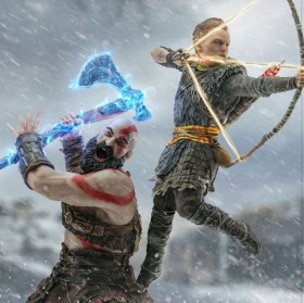 Kratos & Atreus God of War BDS Art 1/10 Scale Statue by Iron Studios